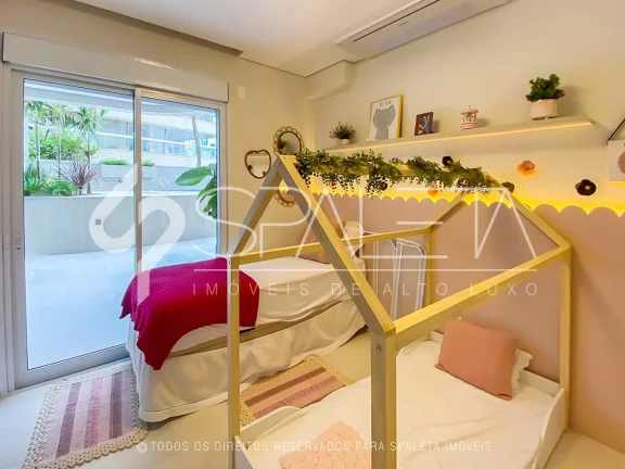 Imagem Luxuoso apartamento garden com 471 m² incrivelmente mobiliado à venda em Riviera de São Lourenço