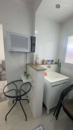 Imagem Apartamento com 1 dormitório à venda, 45 m² por R$ 360.000,00 - Vila Guilhermina - Praia Grande/SP