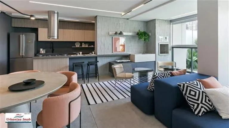 Imagem Edifício MUV-IN, Apartamento à Venda com 3 Quartos e 2 Vagas, 87m2 no Carandá Bosque em Campo Grande