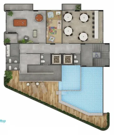 Imagem APARTAMENTO COM 53.86 m² - MARACANÃ - PRAIA GRANDE SP