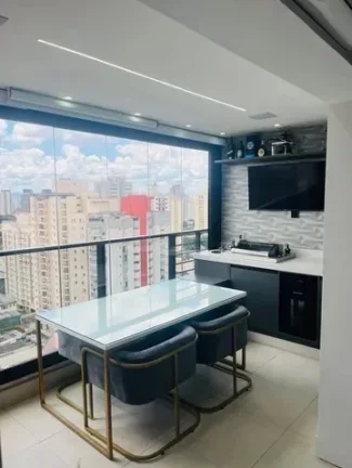 Imagem Apartamento 70M², 3Q, 1 Suíte, 2 Banheiros, 1 Vaga, Varanda Gourmet com Churrasqueira Elétrica, Academia, Piscina, Salão de Festas.