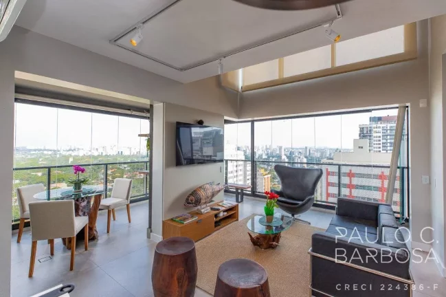 Imagem Pinheiros Novo - MOBILIADO- 1 St - 1 vg - Duplex - 89m² - Vista Fantástica