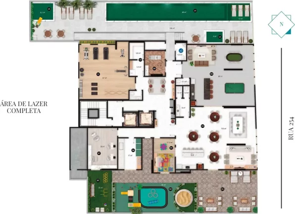 Imagem Apartamento com 4 dormitórios sendo 4 suítes e 4 vagas de garagem em Meia Praia, Itapema Itapema/SC