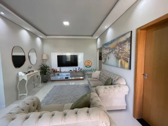 Imagem Casa com 4 dormitórios à venda, 225 m² por R$ 1.590.000 - Condomínio Solar Primavera - Lagoa Santa/MG