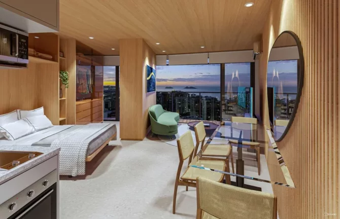 Imagem Studio para Venda em Rio de Janeiro / RJ no bairro Barra da Tijuca