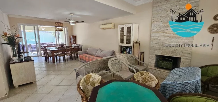 Imagem Aluguel Temporada Juquehy - casa com 4 suítes, 3 vagas, piscina priv. serv. de praia - 150m da praia - Max. 10 pessoas | Juquehy Imobiliária