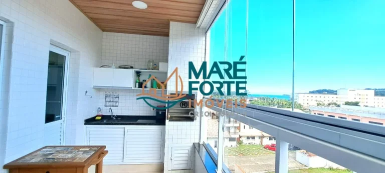 Imagem Lindo apartamento com 3 dormitórios com vista mar