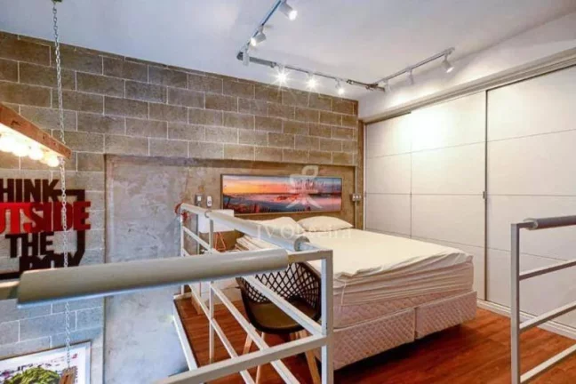 Imagem Apartamento Duplex com 1 dormitório à venda, 50 m²- Vila Andrade - São Paulo/SP