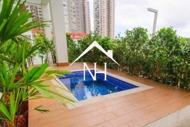 Imagem Apartamento de 251m com 3 suítes, terraço gourmet, 4 vagas c/ depósito, Academia, Piscina Aquecida, Salão de festas, Churrasqueira, Playground, Sauna