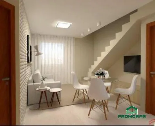 Imagem Cobertura duplex 2 quartos, 96 m2, 1 vaga, no Liberdade, Santa Luzia, MG