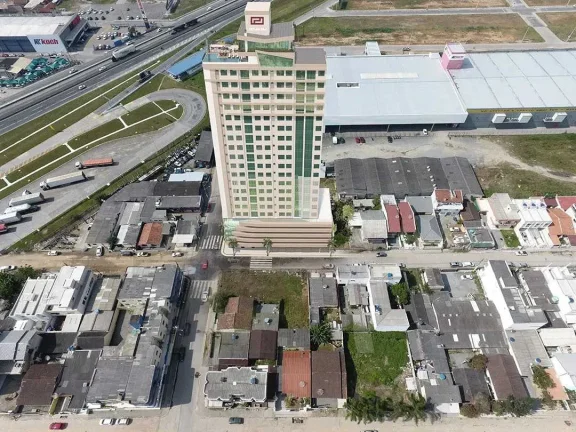 Imagem Apartamento em construção com 1 dormitório e 1 vaga de garagem em Morretes - Itapema/SC