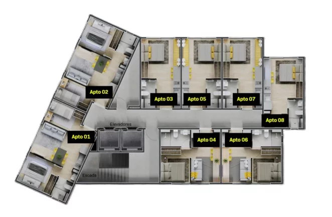 Imagem Apartamento com 2 Quartos à Venda, 34 m² em Glória - Porto Alegre