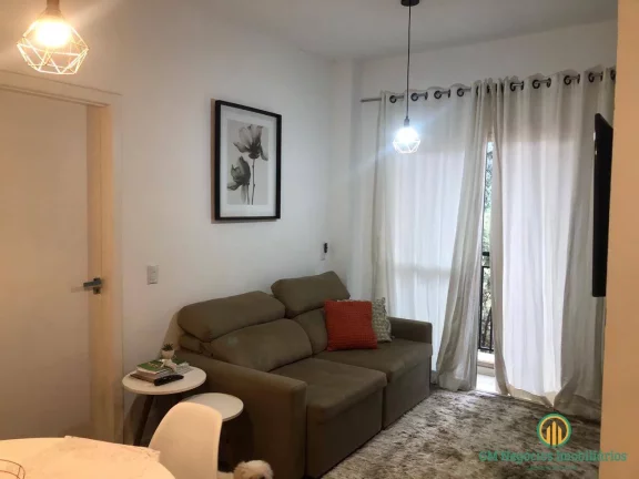 Imagem Charmoso apartamento 100% mobiliado - Cond Address Granja Vianna