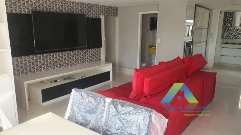 Imagem SANTO ANDRÉ Apartamento 140M² MOBILIADO, 4 dormitórios, 2 suítes, 4 VAGAS, ótima localização e valor !!!