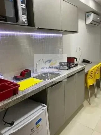 Imagem Vendo Flat, Mobiliado, com 20 m²
