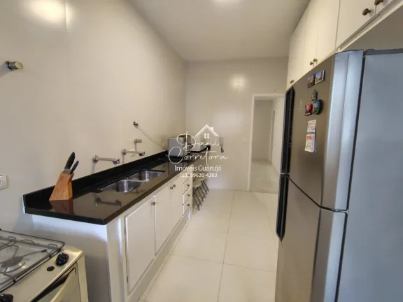 Imagem Imperdível oportunidade reformado: Apartamento de 3 quartos na Vila Luis Antônio, Guarujá-SP, 150,25m² e 1 vaga de garagem!