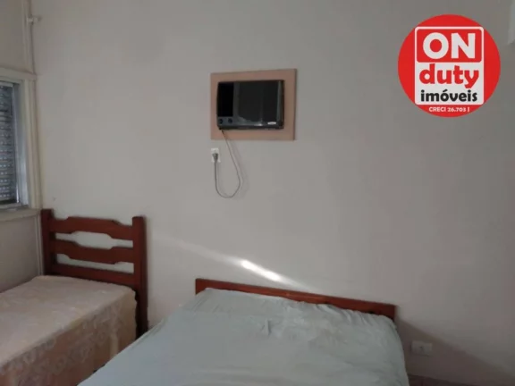 Imagem Apartamento com 1 quarto à venda, 42 m² por R$ 380.000 - Gonzaga - Santos/SP