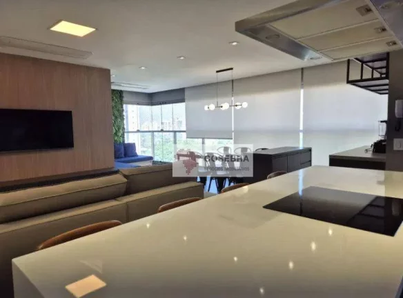Imagem Apartamento com 3 dormitórios para alugar, 95 m² por R$ 15.850,00/mês - Vila Olímpia - São Paulo/SP