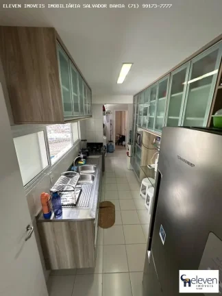 Imagem APARTAMENTO NO DIAMOND ALTO DO ITAIGARA ANDAR ALTO NASCENTE 3 SUÍTES E GABINETE INFRA E DUAS VAGAS INICIAIS. 