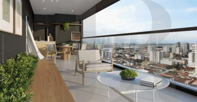 Imagem APARTAMENTO COM 157.17 m² - GUILHERMINA - PRAIA GRANDE SP