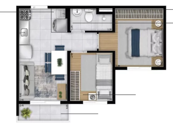 Imagem APARTAMENTO RESIDENCIAL em São Paulo - SP, Itaquera