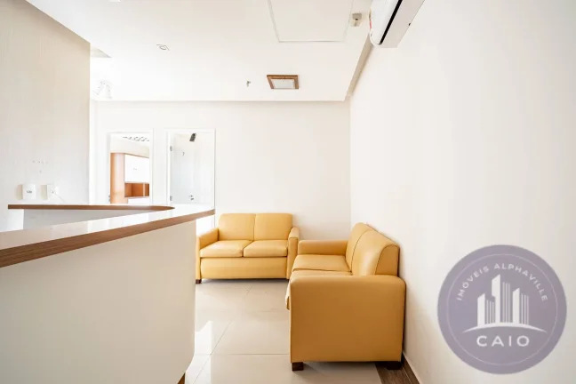 Imagem Sala mobiliada 63 m² para venda por R$ 730.000,00 - Alphaville/SP