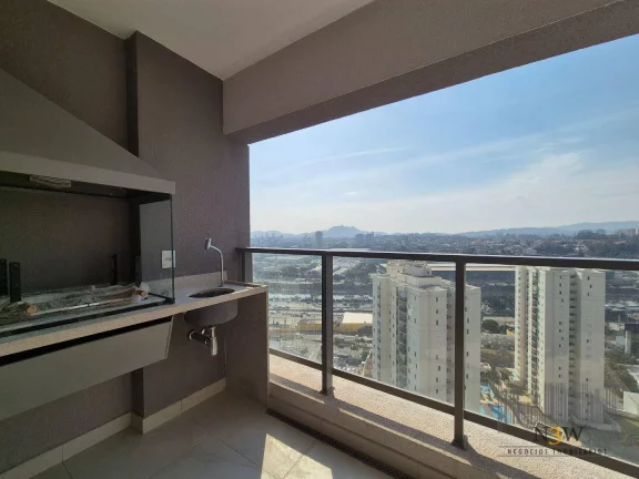 Imagem Apartamento para locação na Vila Leopoldina São Paulo SP com 2 dormitórios, 1 vaga de garagem e varanda com churrasqueira e 69m²
