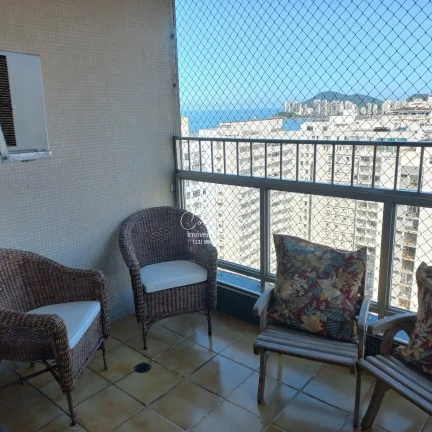 Imagem Apartamento à venda no Guarujá na Praia das Pitangueiras.