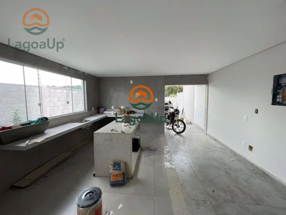 Imagem Casa com 3 dormitórios à venda, 142 m² por R$ 890.000,00 - Lagoa Mansões - Lagoa Santa/MG