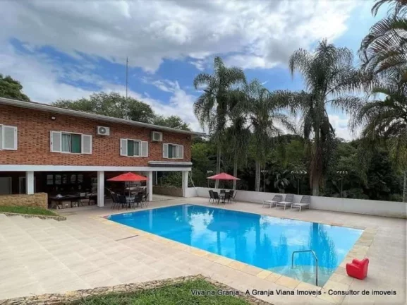 Imagem Casa, 842 m² - venda por R$ 4.900.000,00 ou aluguel por R$ 22.000,00/mês - Parque Silvino Pereira - Cotia/SP