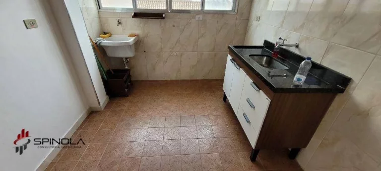 Imagem Apartamento com 1 dormitório à venda, 40 m² por R$ 195.000,00 - Vila Caiçara - Praia Grande/SP