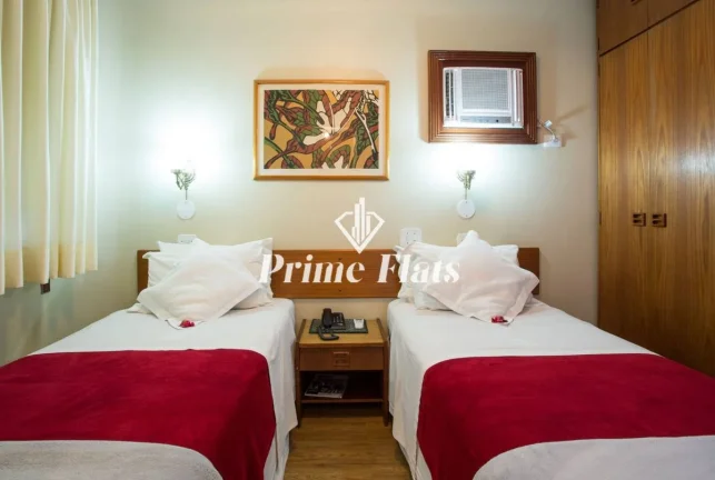 Imagem Flat disponível para venda no Paulista Flat, com 30m², 1 dormitório e 1 vaga