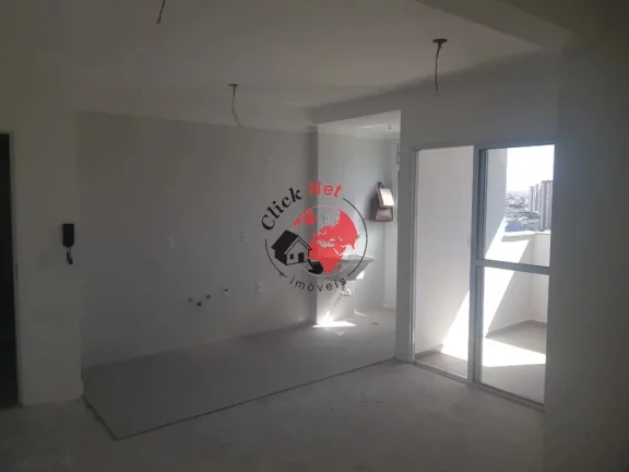 Imagem Apartamento Novo Nunca Habitado 58 mts², andar alto com 2 dormitórios com suite , Varanda grill, 1 vaga ,Bairro Jardim, Santo André