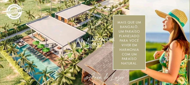 Imagem Vizcaya The House, condomínio de praia, Flecheiras-CE. Lofts com 3 suítes.