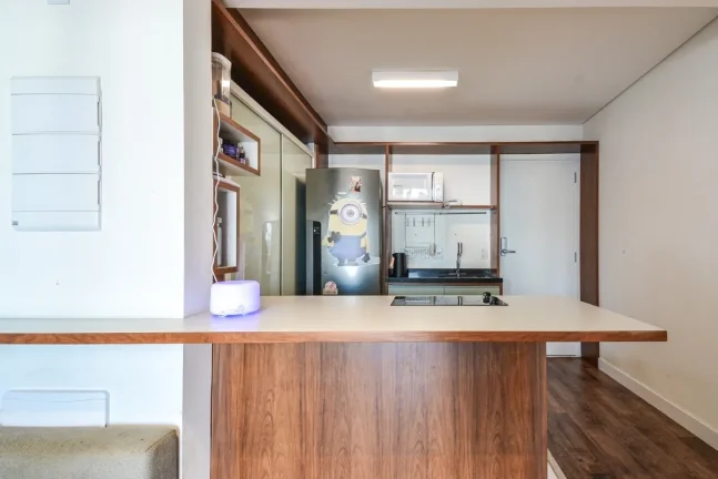Imagem Studio 49M², 1Q, 1 Banheiro, 1 Vaga, Academia, Piscina Coberta e Aquecida, Churrasqueira, Gerador, Salão de Festas e Jogos, SPA, Playground, Cinema.