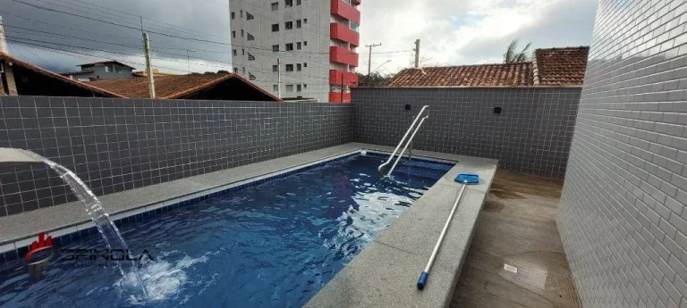 Imagem Apartamento com 1 dormitório à venda, 43 m² por R$ 301.073,38 - Jardim Imperador - Praia Grande/SP