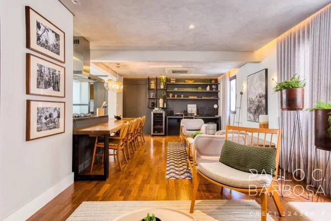 Imagem Santa Cecília Venda - 2 Suítes - 2 Vagas - 102m² - Mobiliado