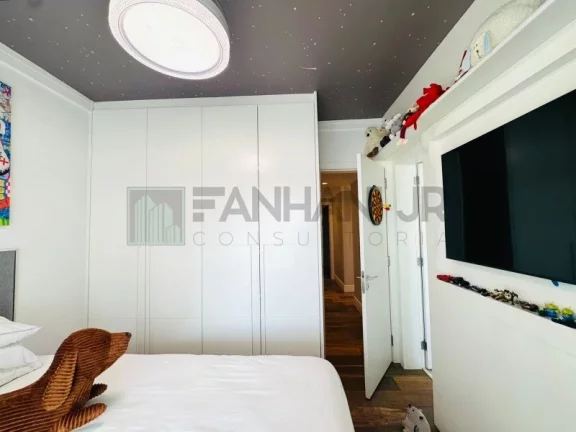 Imagem Imperdível: Apartamento de Luxo no Brooklin Paulista, São Paulo-SP - 3 quartos, 3 suítes, 3 salas, 4 banheiros, 3 vagas, 173m².