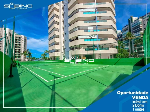 Imagem Apartamento à venda, com 2 dormitórios 1 suíte, 92m² de área útil - Riviera de São Lourenço - Bertioga SP