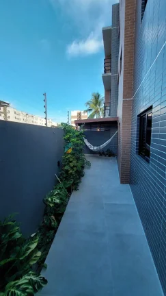 Imagem Apartamento Térreo com área privativa - 2 quartos -1 suite - em Ponta de Campina, Cabedelo/PB