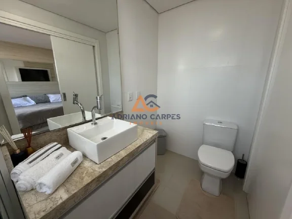 Imagem Apartamento Frente Mar todo mobiliado com 3 suítes e 208m² total na Praia do Gravatá em Navegantes a venda pela Imobiliária Adriano Carpes