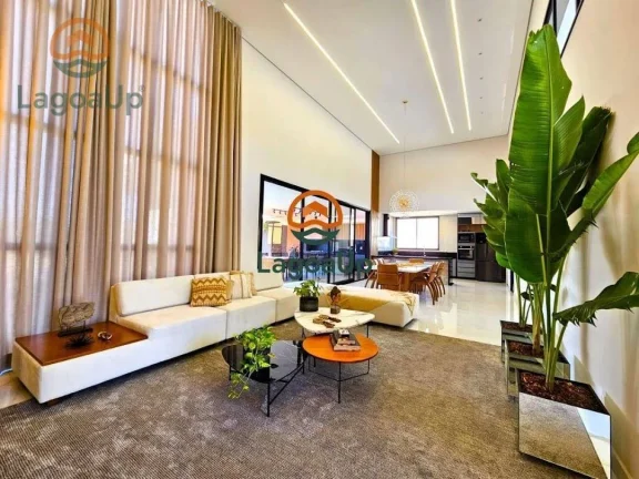 Imagem Casa com 4 dormitórios à venda, 404 m² por R$ 6.500.000,00 - Condomínio Condados da Lagoa - Lagoa Santa/MG