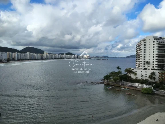Imagem Imperdível: Apartamento último andar à venda na Vila Luis Antônio, Guarujá-SP! 2 quartos, 2 suítes, 2 salas, 4 banheiros, 2 vagas, 150m².
