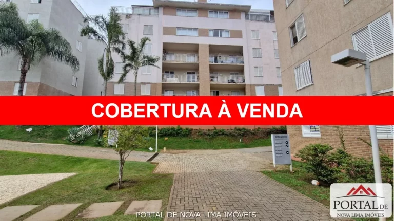Cobertura Exclusiva no Condomínio Botanique ? Venda ou Locação em Nova Lima-MG, bairro Ipê. Sofisticação, Conforto e Lazer Completo.