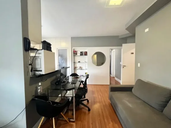 Imagem Apartamento 2Q, 2 Suítes, 2 Banheiros, 2 Vagas, Piscina Coberta, Academia, Sauna, Varanda.