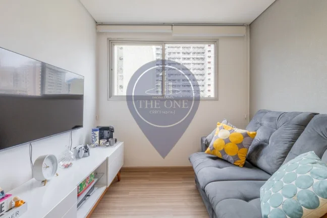 Imagem Apartamento à venda em São Paulo-SP, Bela Vista: 1 quarto, 2 salas, 1 banheiro, 1 vaga e 36m²! Venha conhecer!