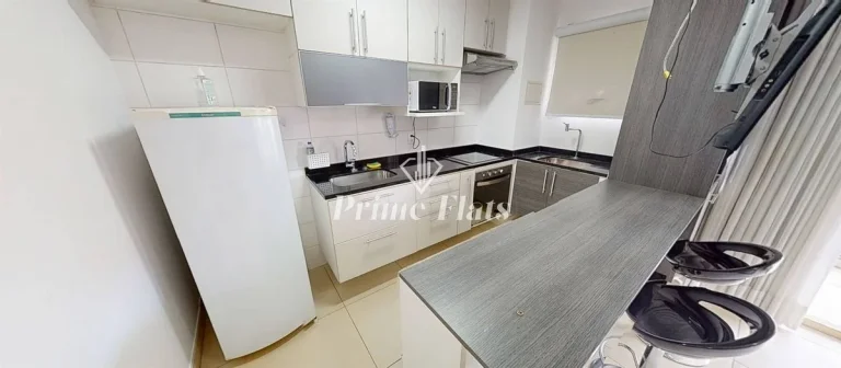 Imagem Flat disponível para venda no Diseño Campo Belo, com 36m², 1 dormitório e 1 vaga de garagem
