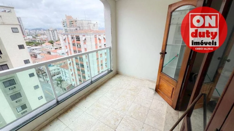 Imagem Cobertura com 4 dormitórios à venda, 404 m² por R$ 1.700.000,00 - Ponta da Praia - Santos/SP