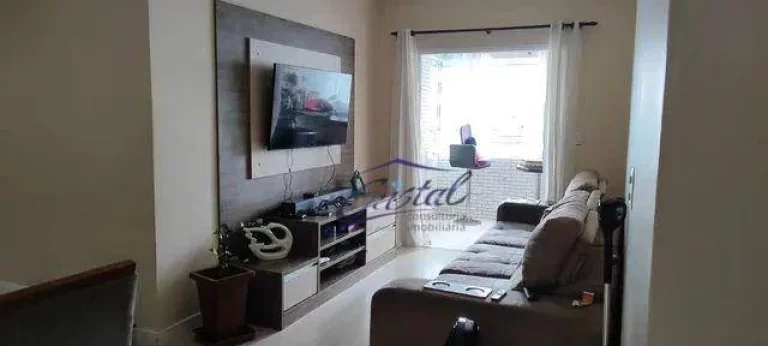 Imagem Apartamento com 2 dormitórios à venda, 73 m² por R$ 480.000,00 - Guilhermina - Praia Grande/SP