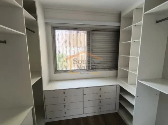Imagem Apartamento mobiliado, 100m², 2 dormitórios, sendo 1 suíte com closet, 3 banheiros, sala ampliada...